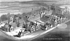 Western Road Infirmary about 1850